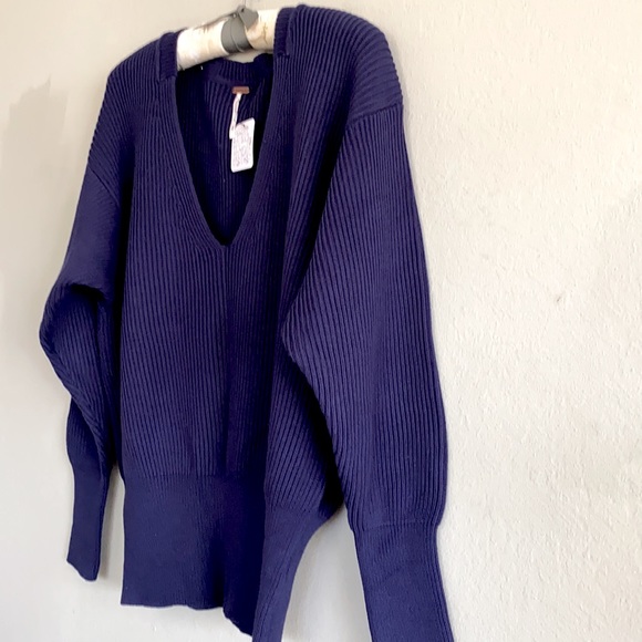 FREE PEOPLE RIBBED SWEATSHIRTS - Picture 4 of 15